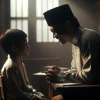 DALL·E 2024-02-05 13.49.05 – A cinematic image illustrating the impact of encouraging words on a child’s growth and future, set in an Indonesian context, without any text in the i